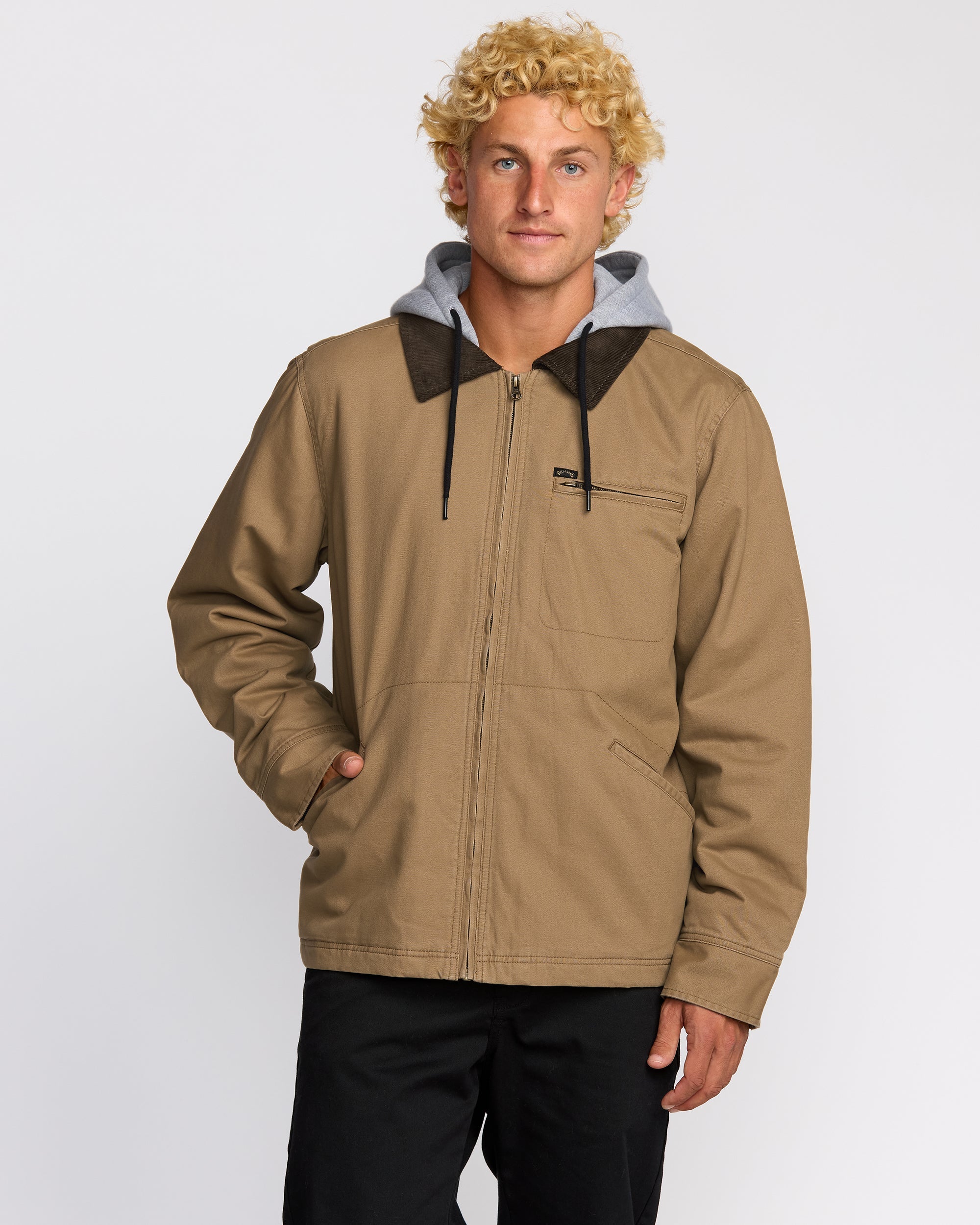 Billabong A/Div Barlow Hooded Jacket - Clay