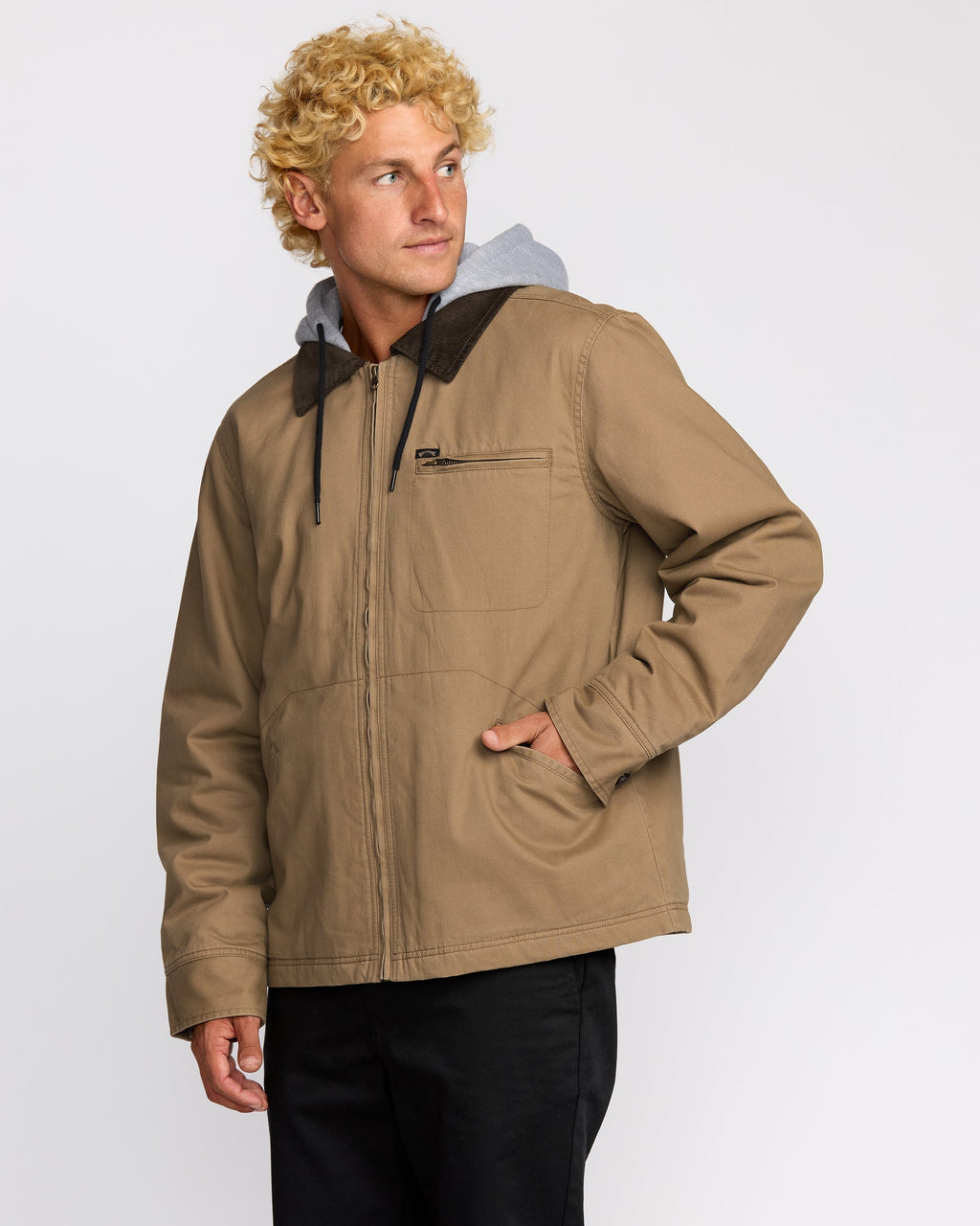 Billabong A/Div Barlow Hooded Jacket - Clay