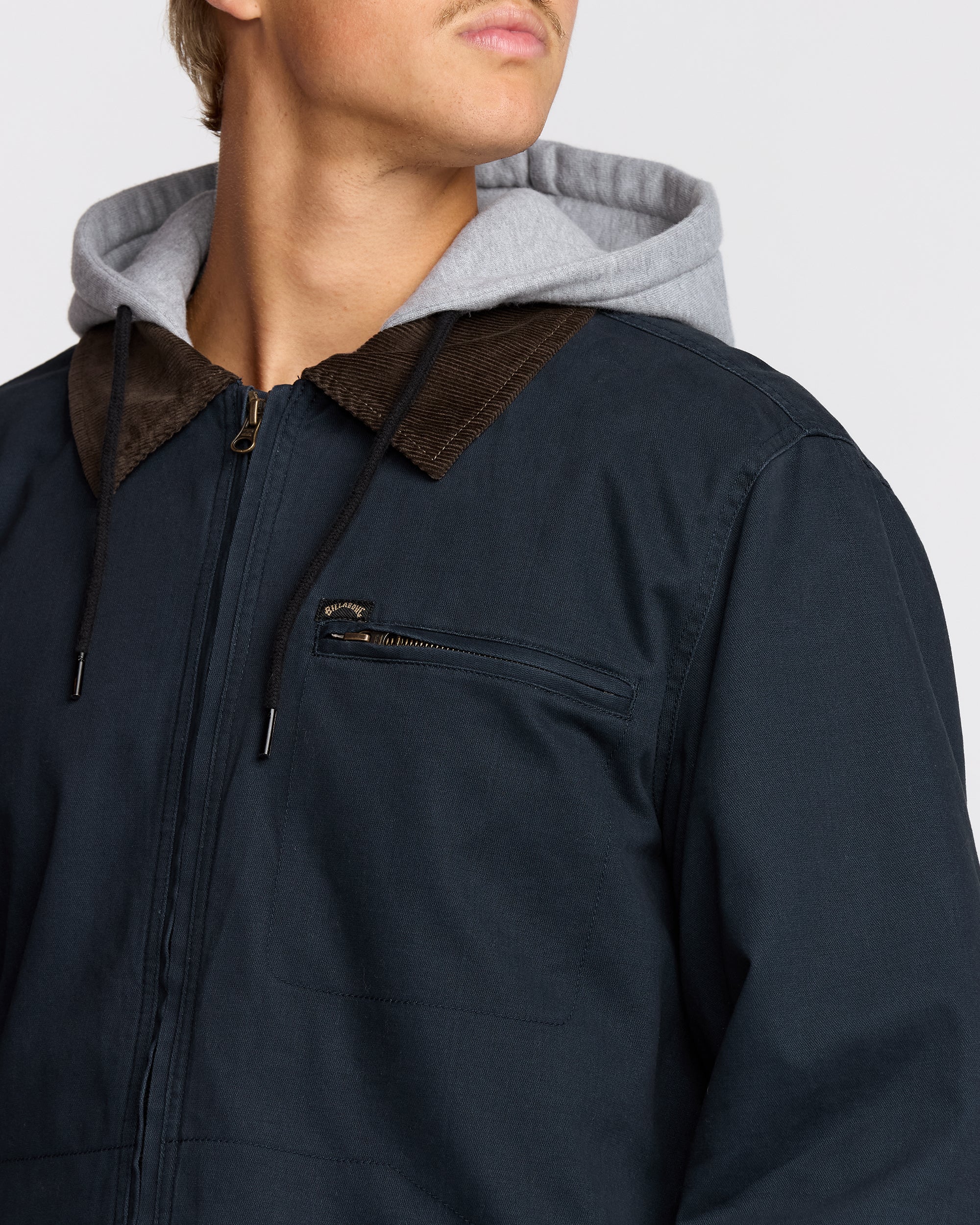 Billabong A/Div Barlow Hooded Jacket - Navy