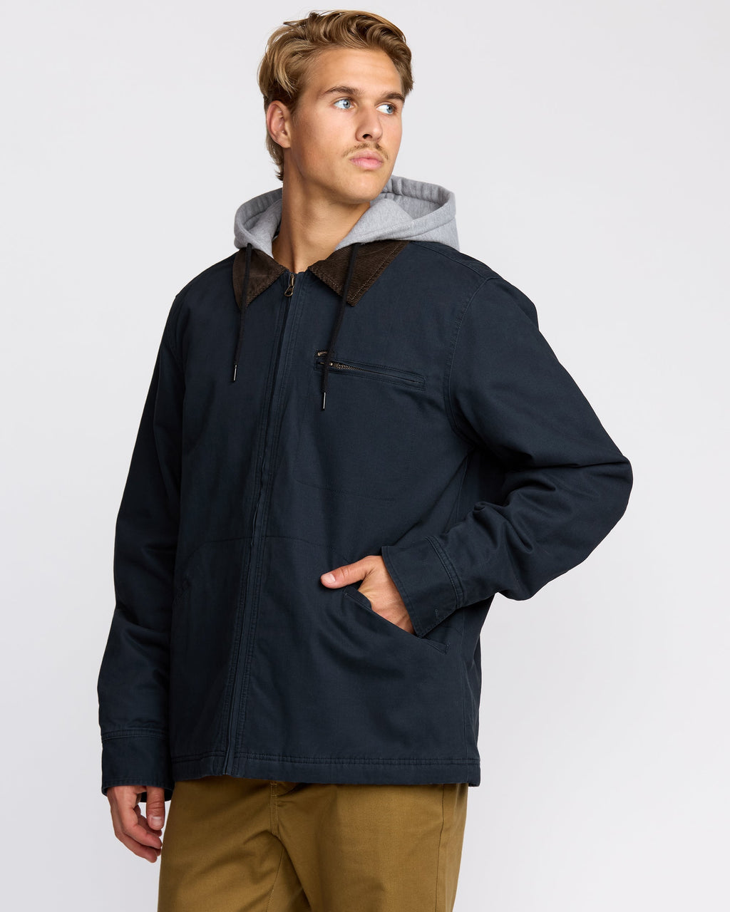 Billabong A/Div Barlow Hooded Jacket - Navy