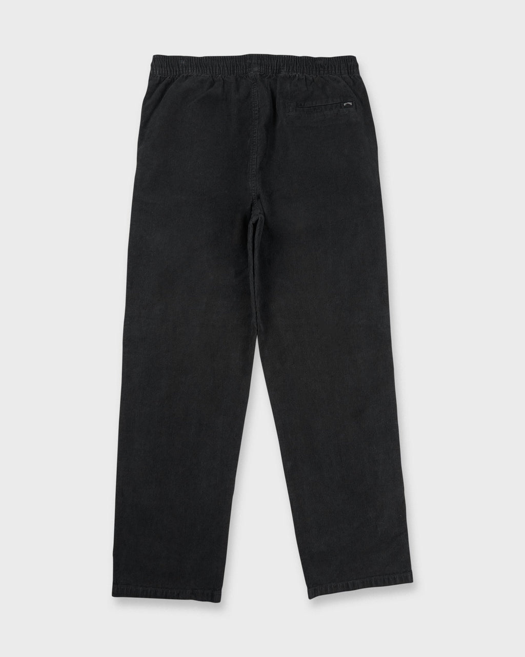 Billabong Larry Elastic Waist Corduroy Pants - Washed Black
