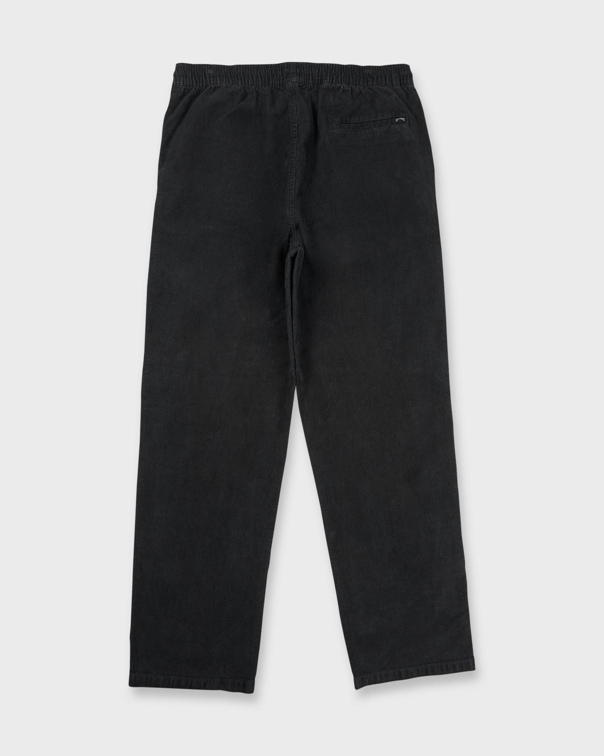 Billabong Larry Elastic Waist Corduroy Pants - Washed Black