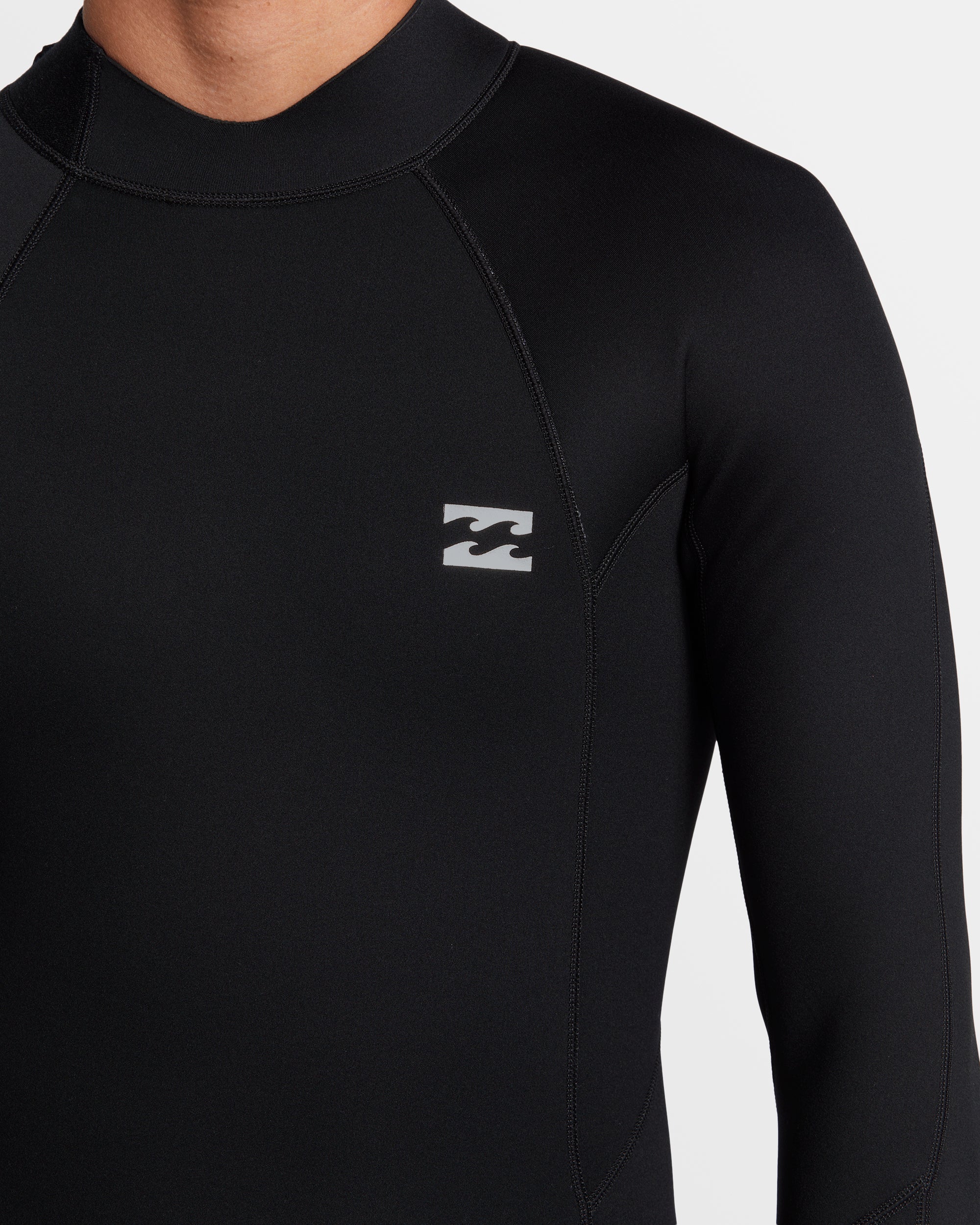 Billabong 3/2mm Foil GBS Back Zip Wetsuit - Black