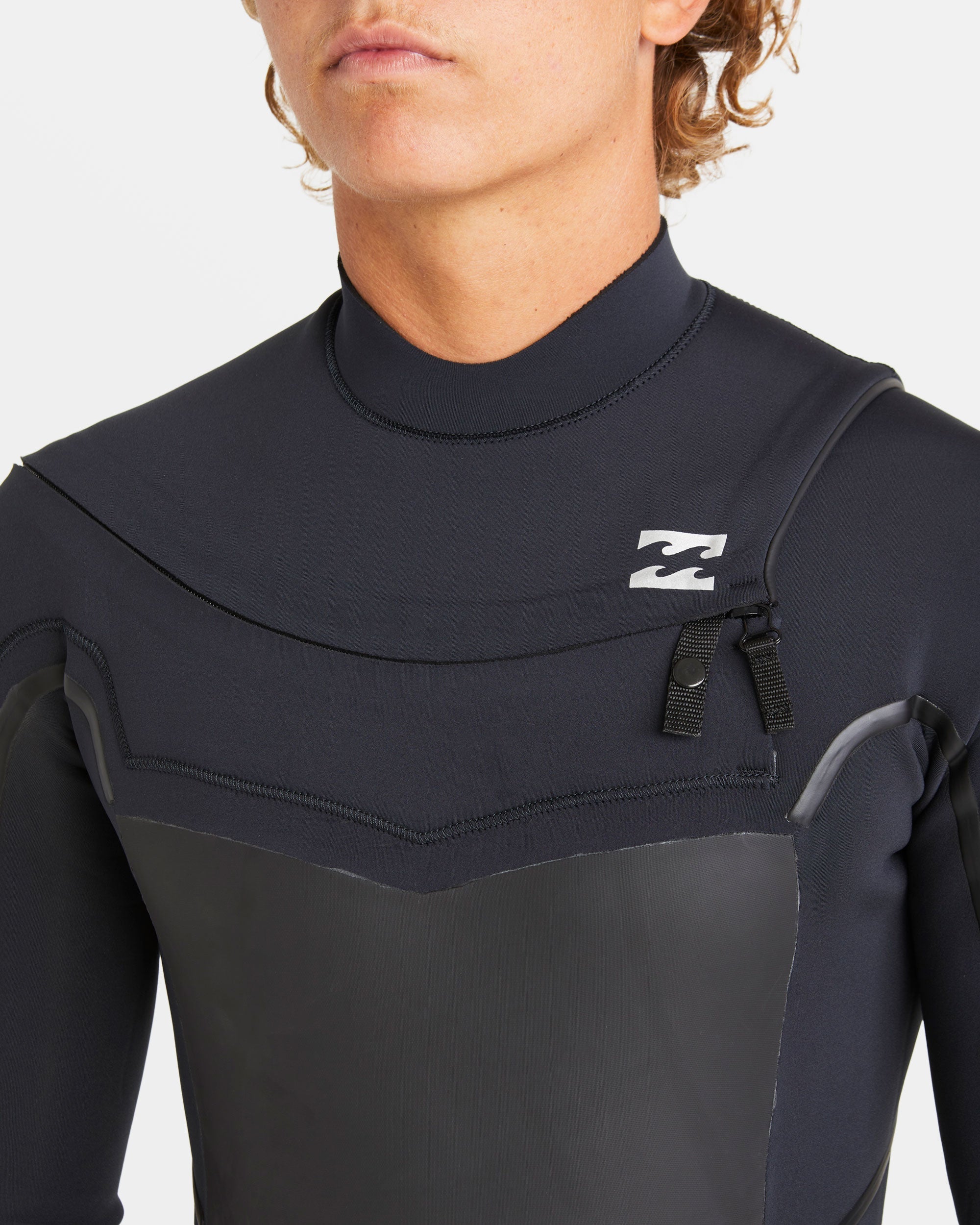 Billabong 3/2mm Absolute Natural+ Upcycler Liquid Seal Chest Zip Wetsuit - Black