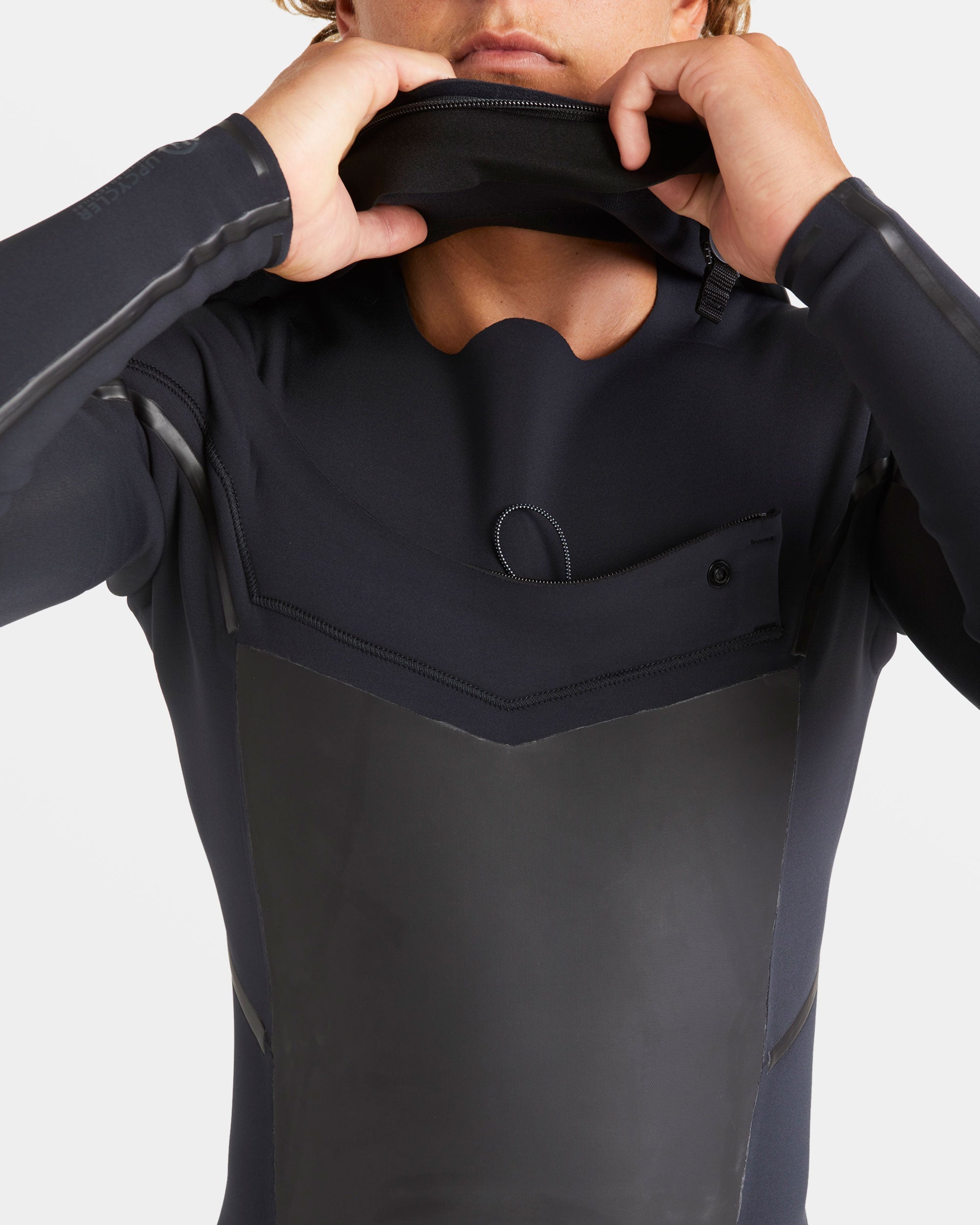 Billabong 3/2mm Absolute Natural+ Upcycler Liquid Seal Chest Zip Wetsuit - Black
