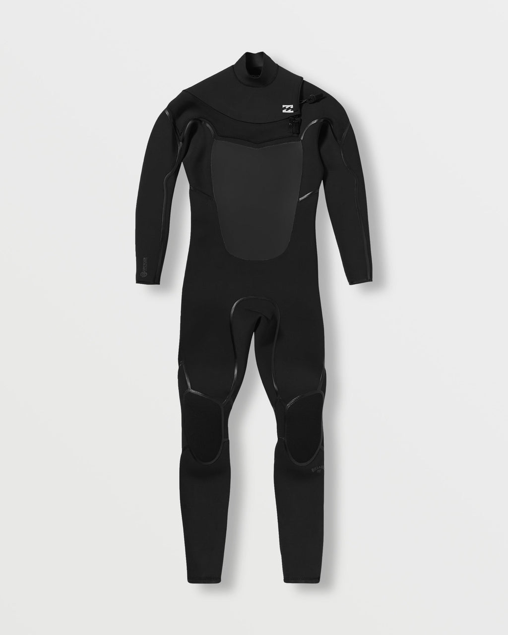 Billabong 4/3mm Absolute Natural+ Upcycler Welded Chest Zip Wetsuit - Black