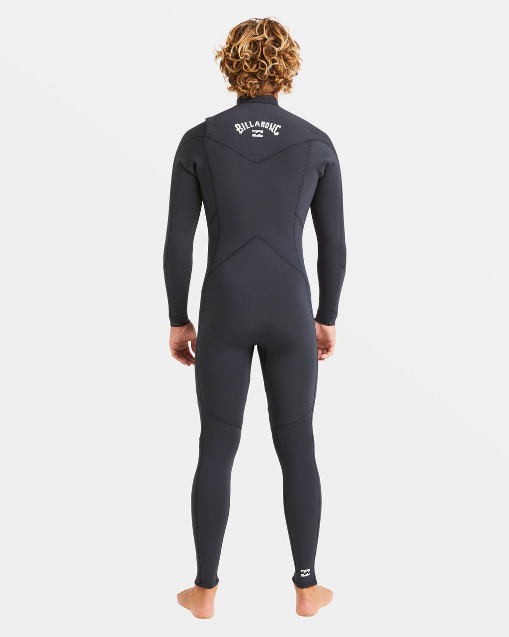 Billabong 3/2mm Absolute Natural Upcycler GBS Chest Zip Wetsuit - Black