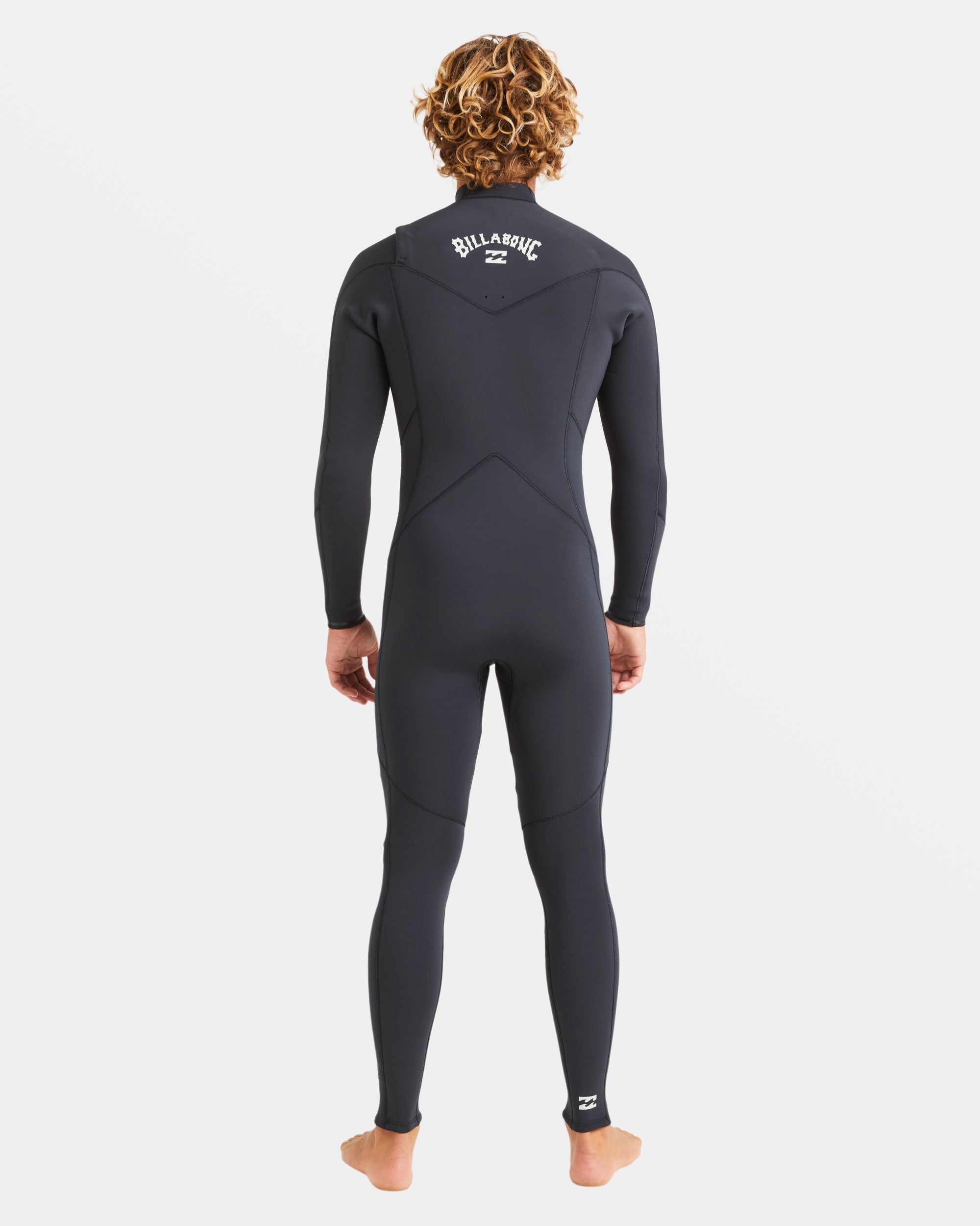 Billabong 4/3mm Absolute Natural Upcycler GBS Chest Zip Wetsuit - Black