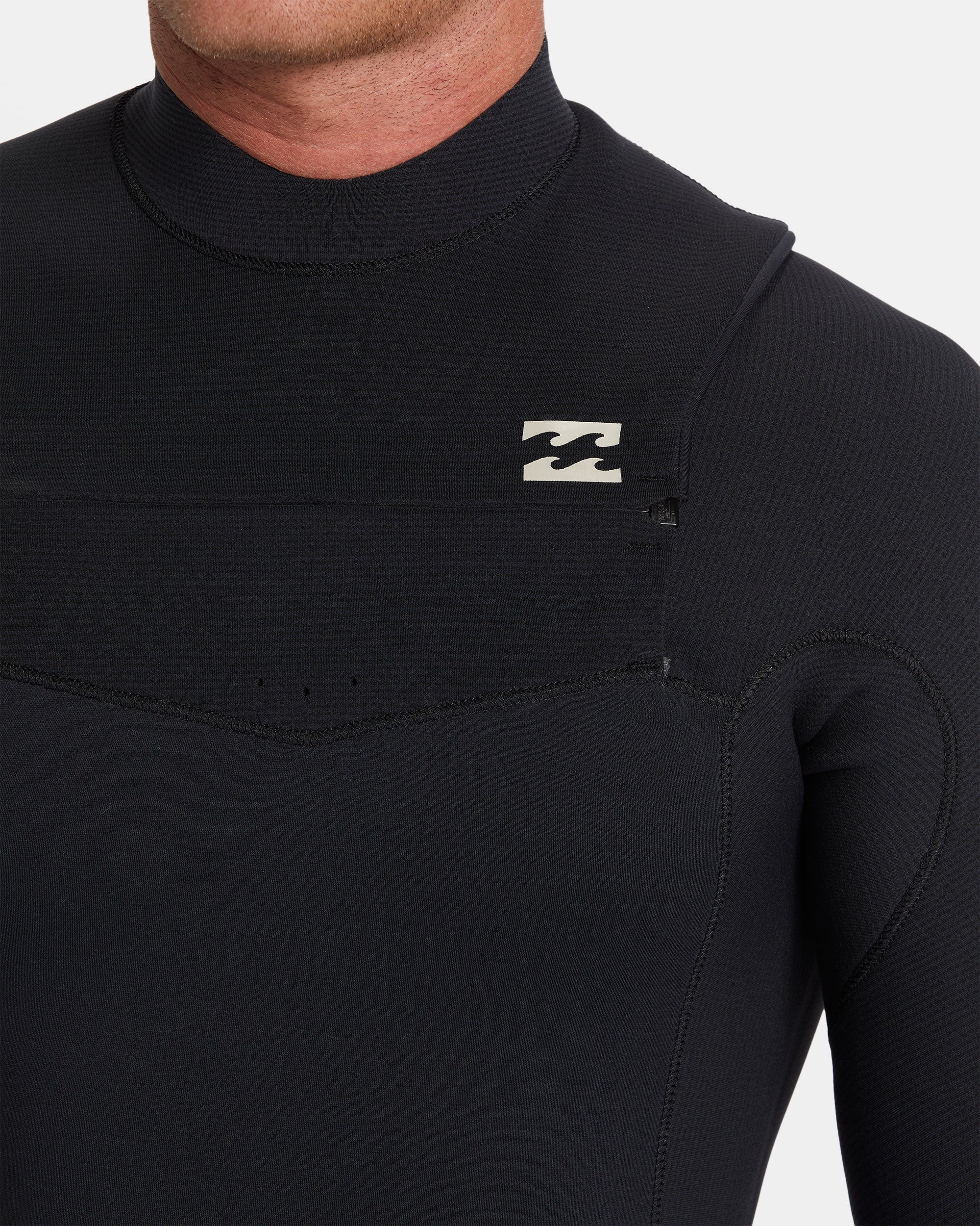 Billabong 3/2mm Revolution Natural Upcycler GBS Chest Zip Wetsuit - Black