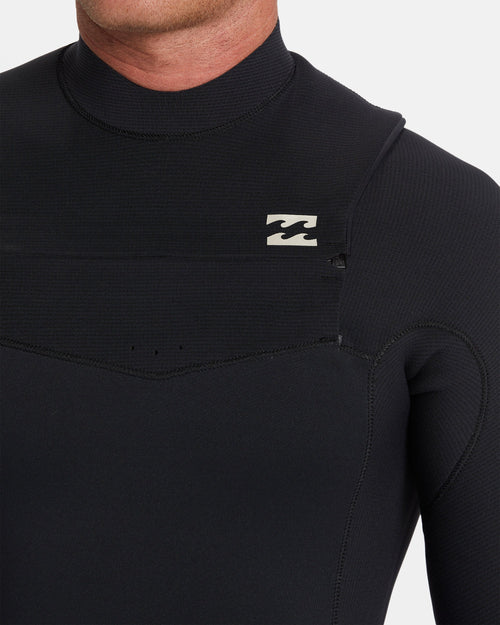 Billabong 3/2mm Revolution Natural Upcycler GBS Chest Zip Wetsuit - Black