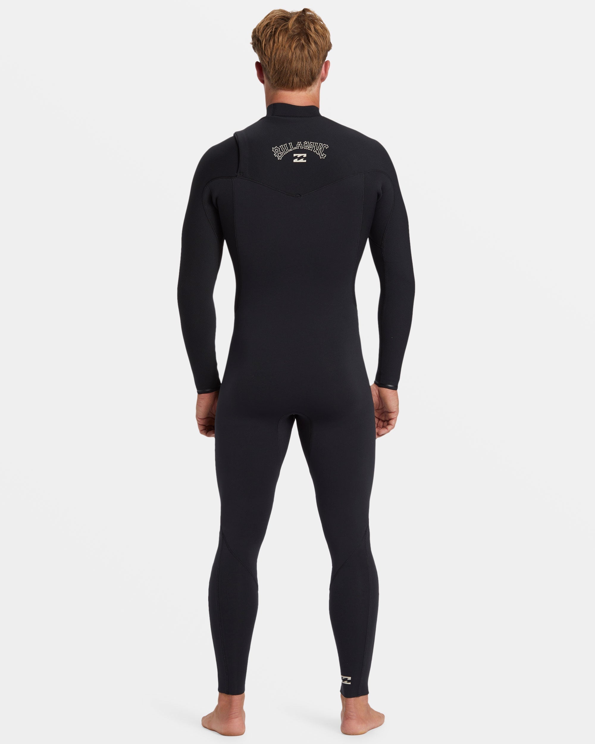 Billabong 3/2mm Revolution Natural Upcycler GBS Chest Zip Wetsuit - Black
