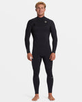 Billabong 3/2mm Revolution Natural Upcycler GBS Chest Zip Wetsuit - Black