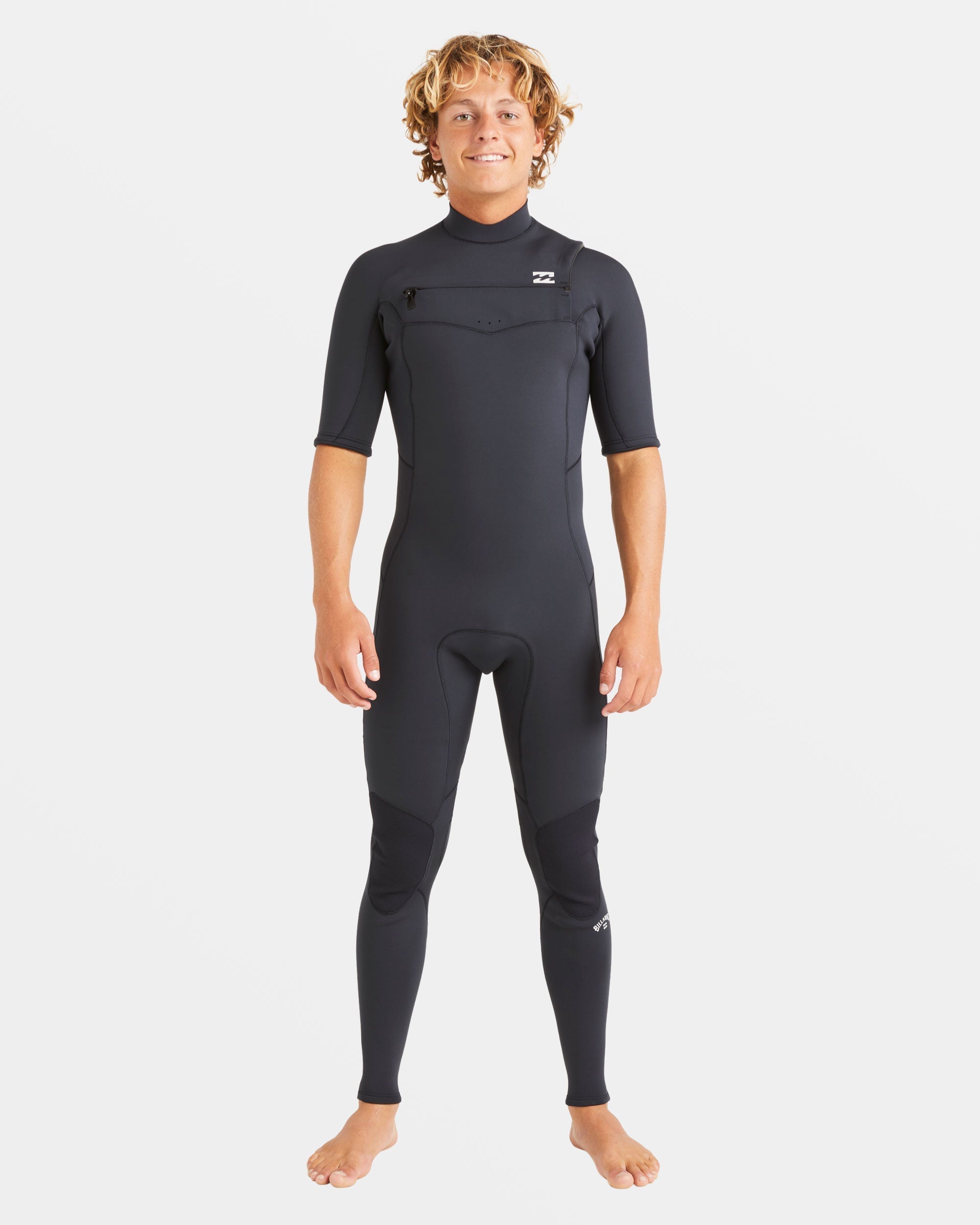 Billabong 2/2mm Absolute Natural Upcycler GBS Chest Zip Wetsuit - Black