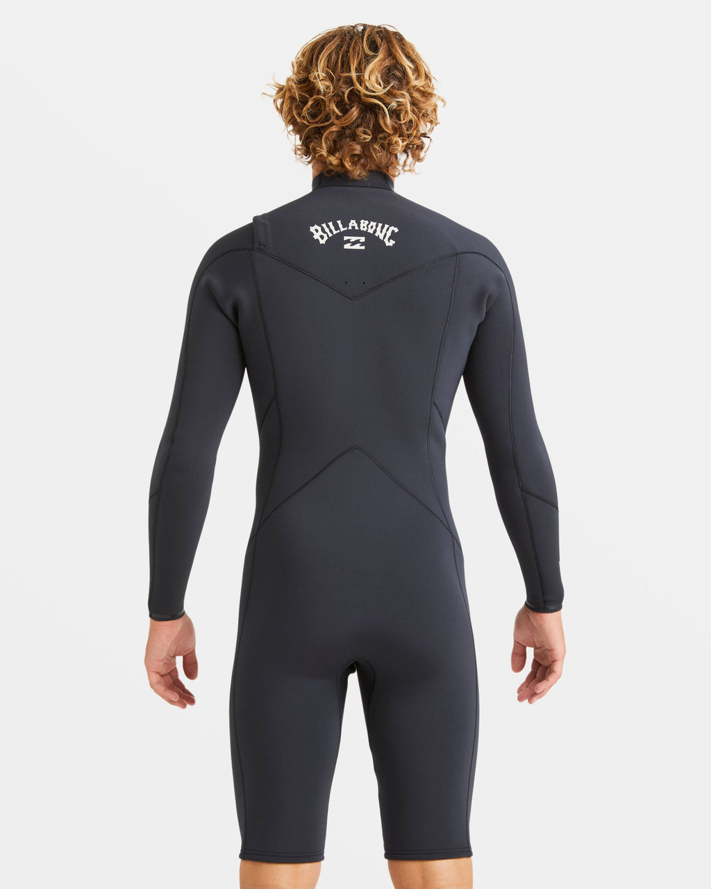 Billabong 2/2mm Absolute Natural Upcycler GBS Chest Zip Long Sleeve Springsuit - Black