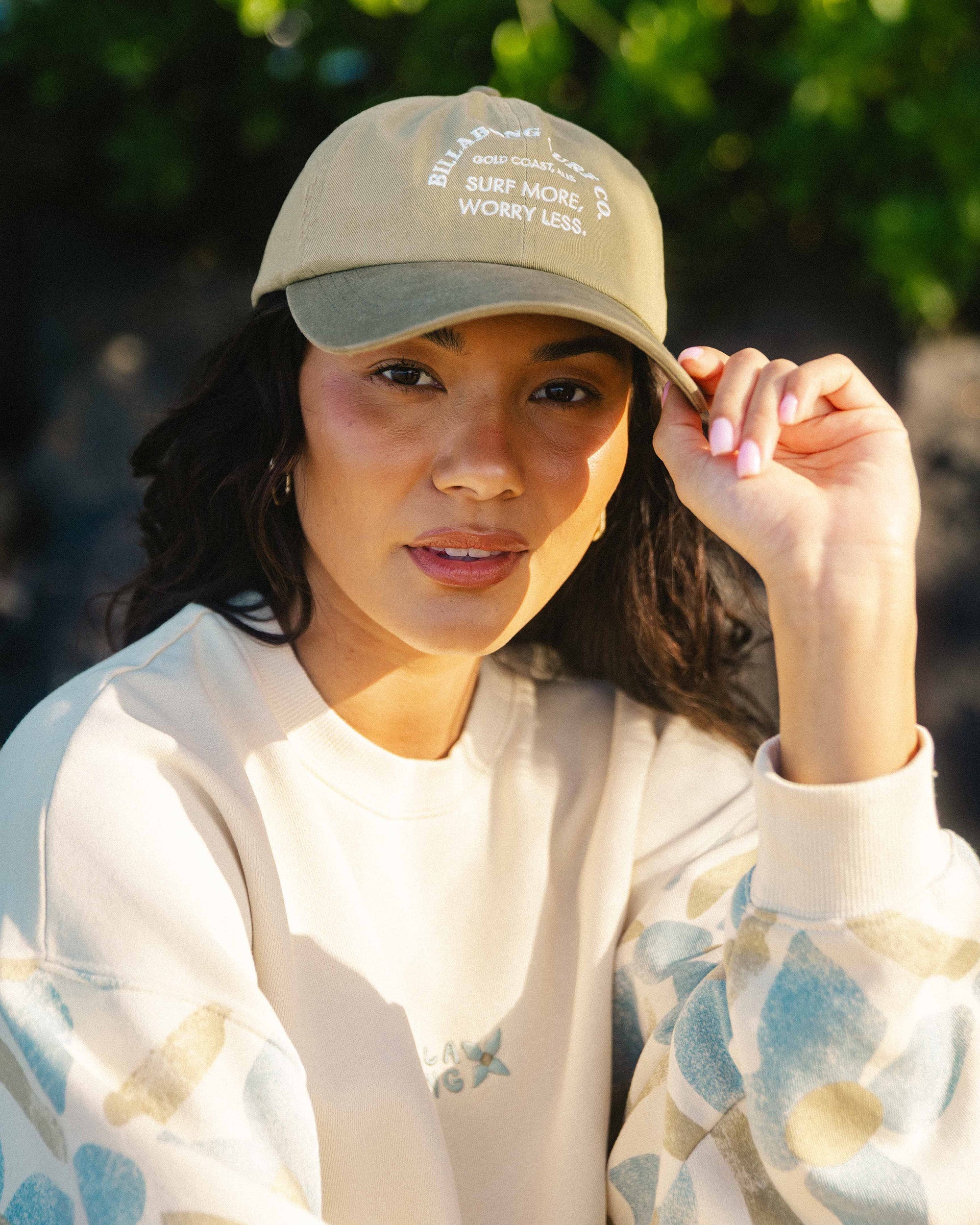 Billabong Dad Cap Hat - Green Ash