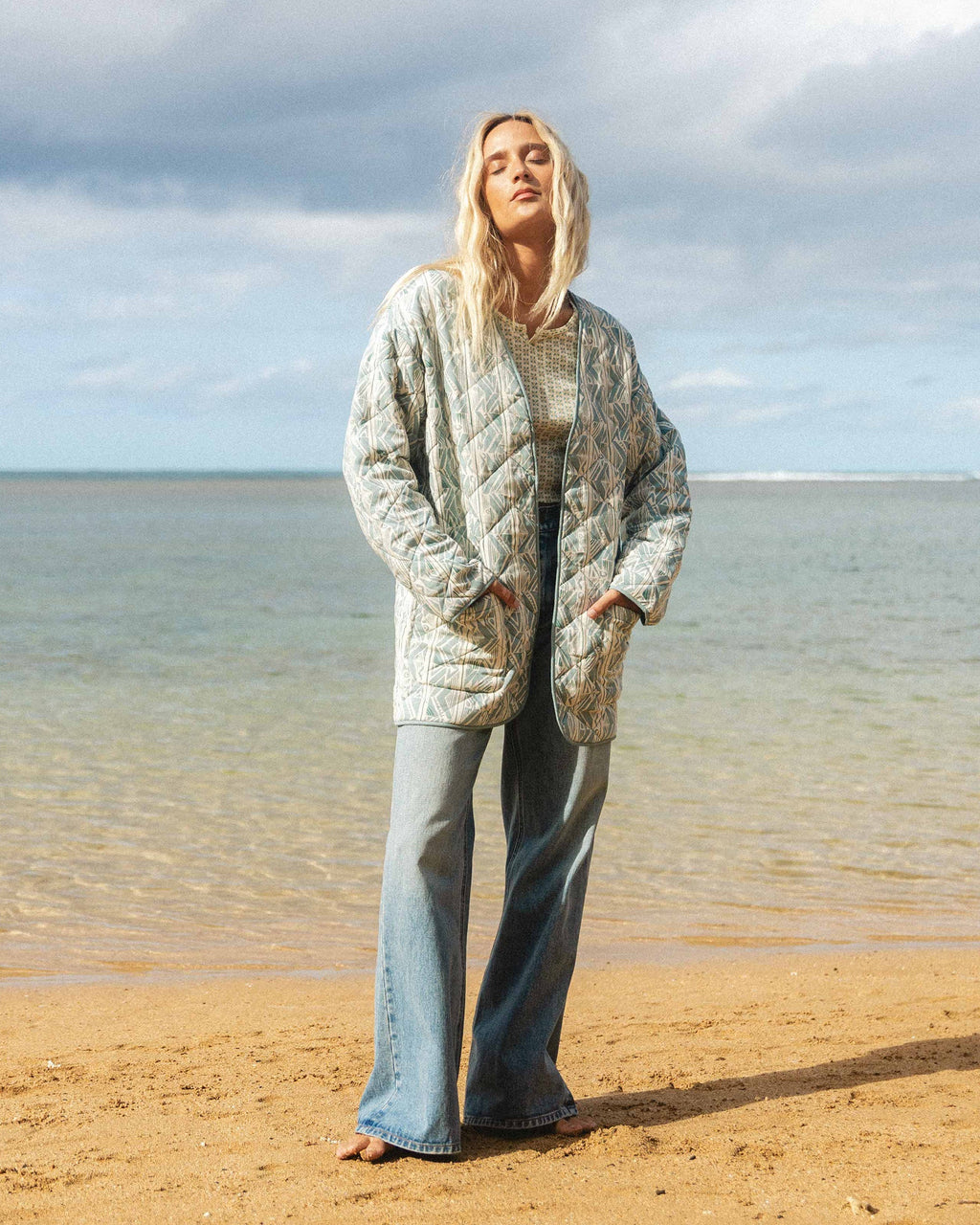 Billabong Day Dreamin Jacket - Mineral Blue