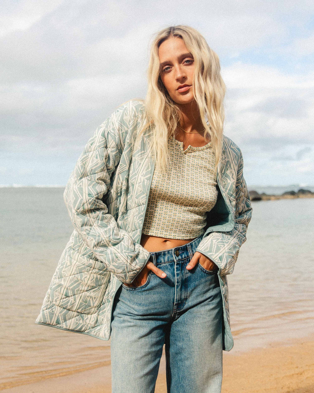 Billabong Day Dreamin Jacket - Mineral Blue