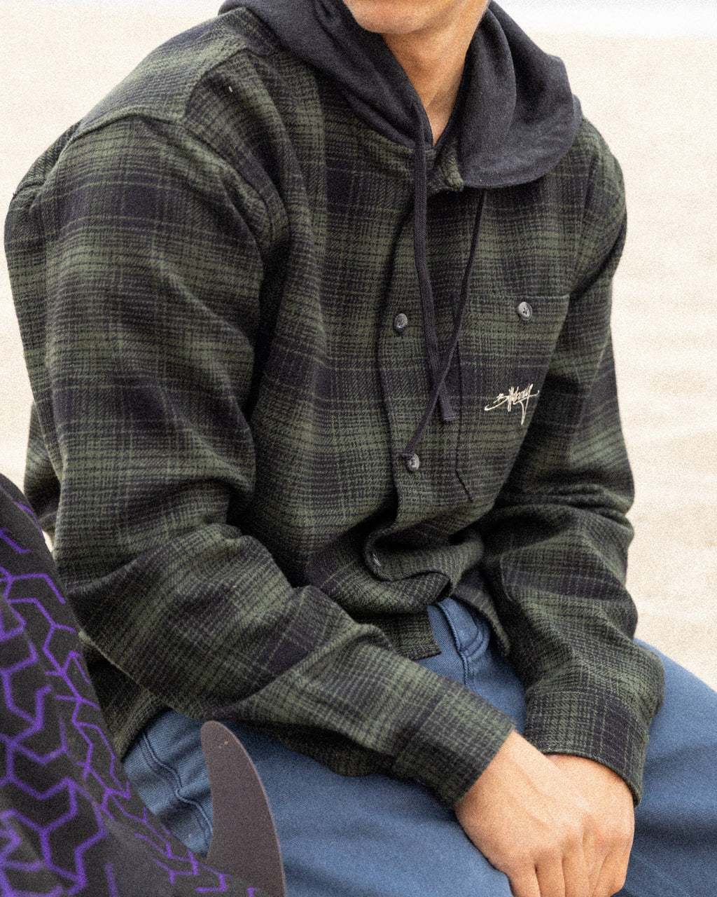Billabong Baja Sur Flannel Shirt - Black