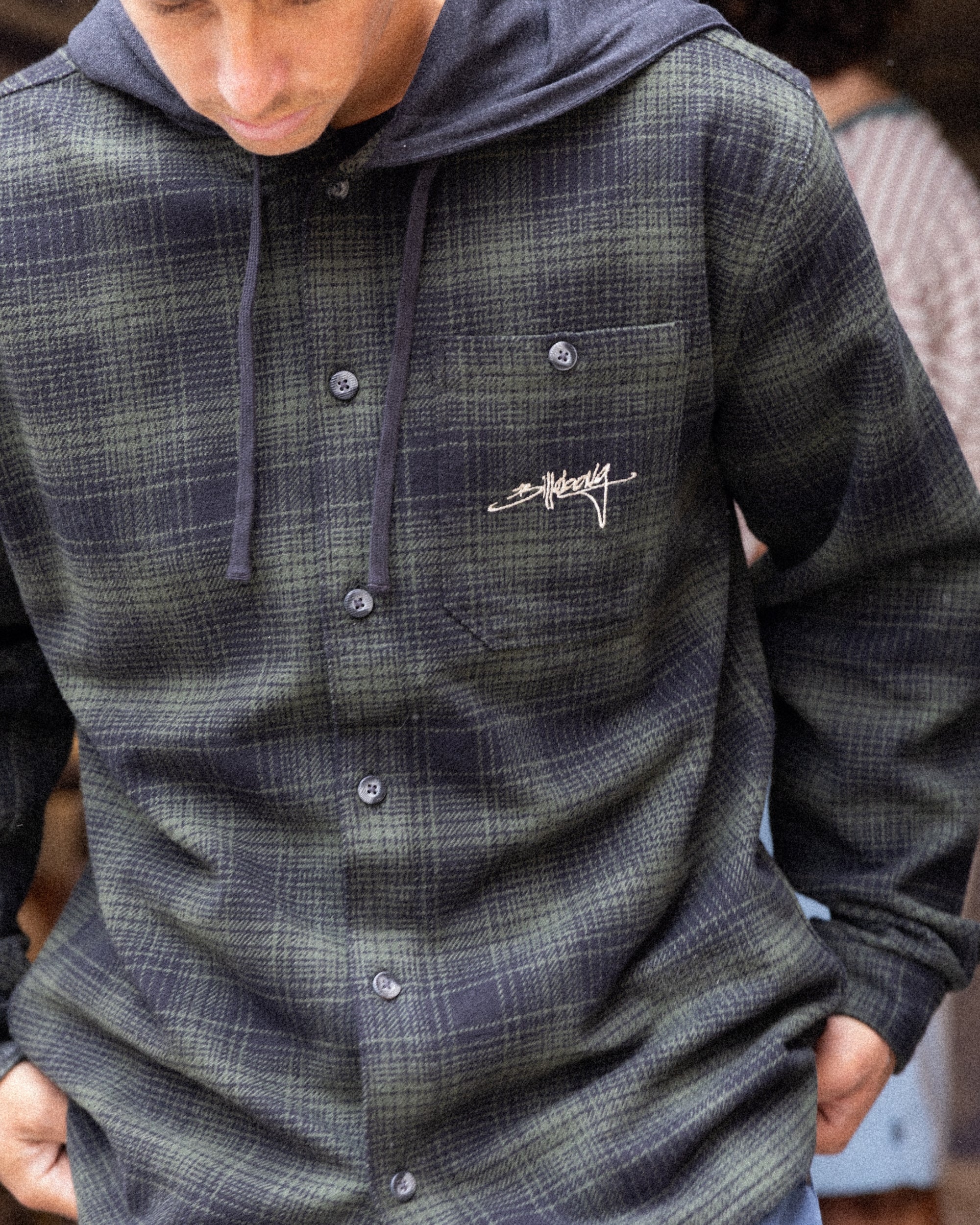 Billabong Baja Sur Flannel Shirt - Black