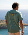 Billabong Pure Intentions Wave Washed Premium Short Sleeve T-Shirt - Sea Green