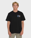Billabong Crayon Wave Premium Short Sleeve T-Shirt - Black