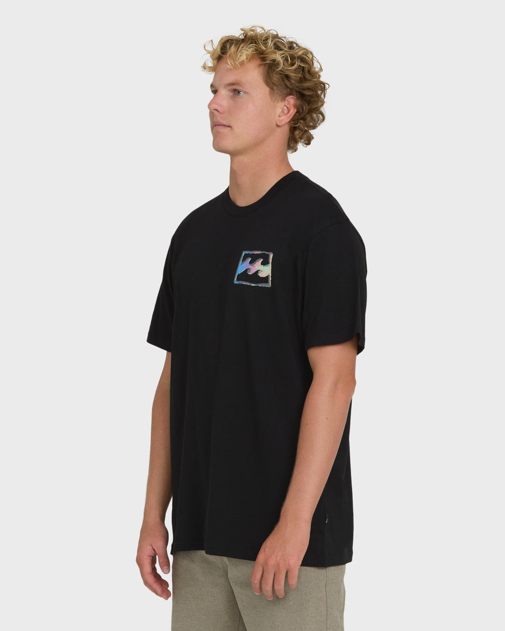 Billabong Crayon Wave Premium Short Sleeve T-Shirt - Black