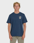 Billabong Forge Premium Short Sleeve Cotton T-Shirt - Dark Denim
