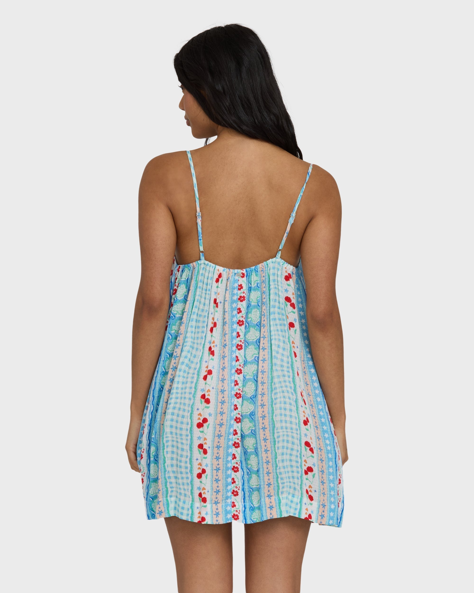 Billabong Beach Song Printed Cover-Up - Dream Blue