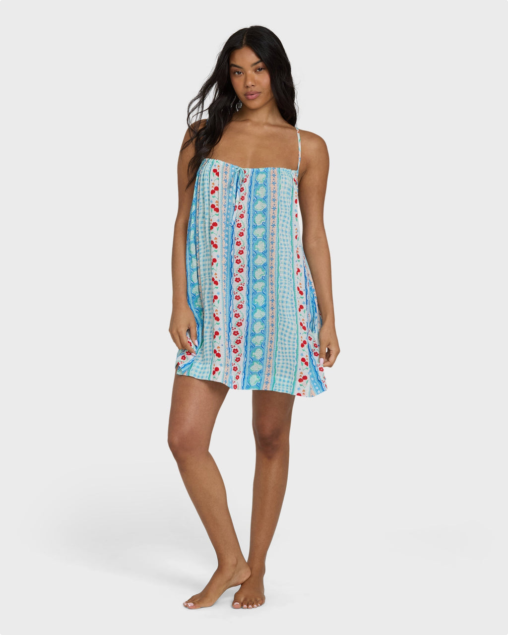 Billabong Beach Song Printed Cover-Up - Dream Blue