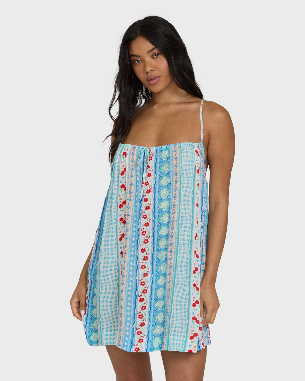 Billabong Beach Song Printed Cover-Up - Dream Blue