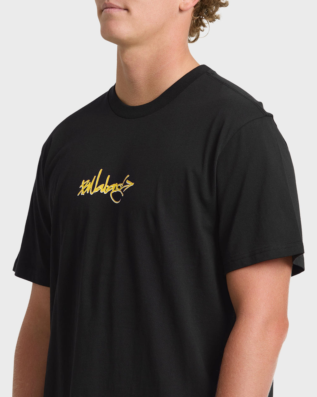Billabong Occys Point Premium Short Sleeve Cotton T-Shirt - Black