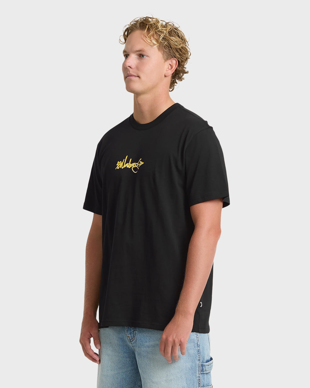 Billabong Occys Point Premium Short Sleeve Cotton T-Shirt - Black