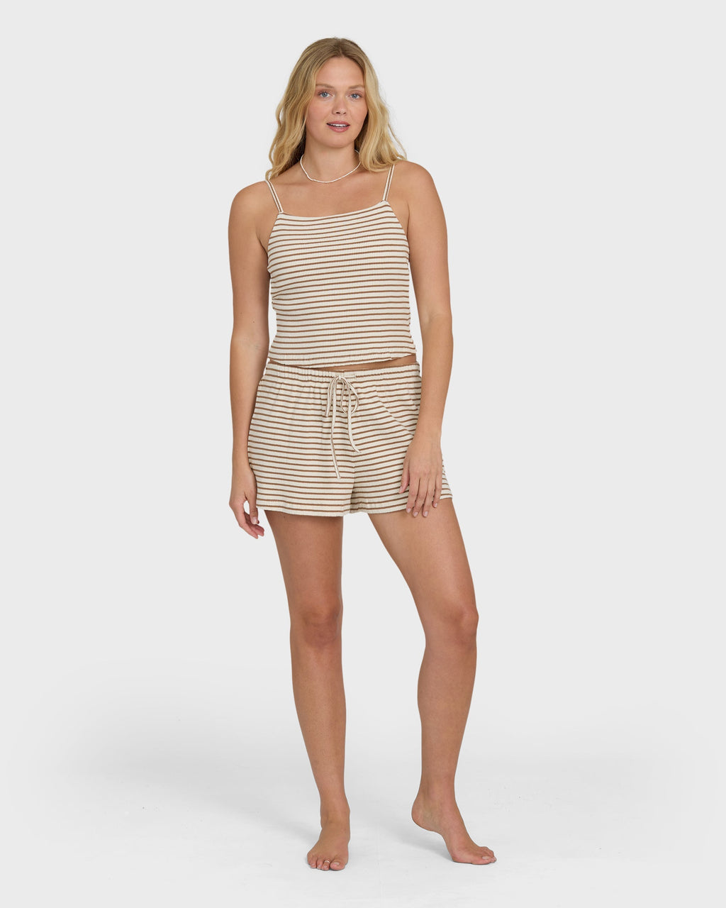 Billabong Easy Livin Tank Top - Brown Stone