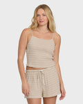 Billabong Easy Livin Tank Top - Brown Stone