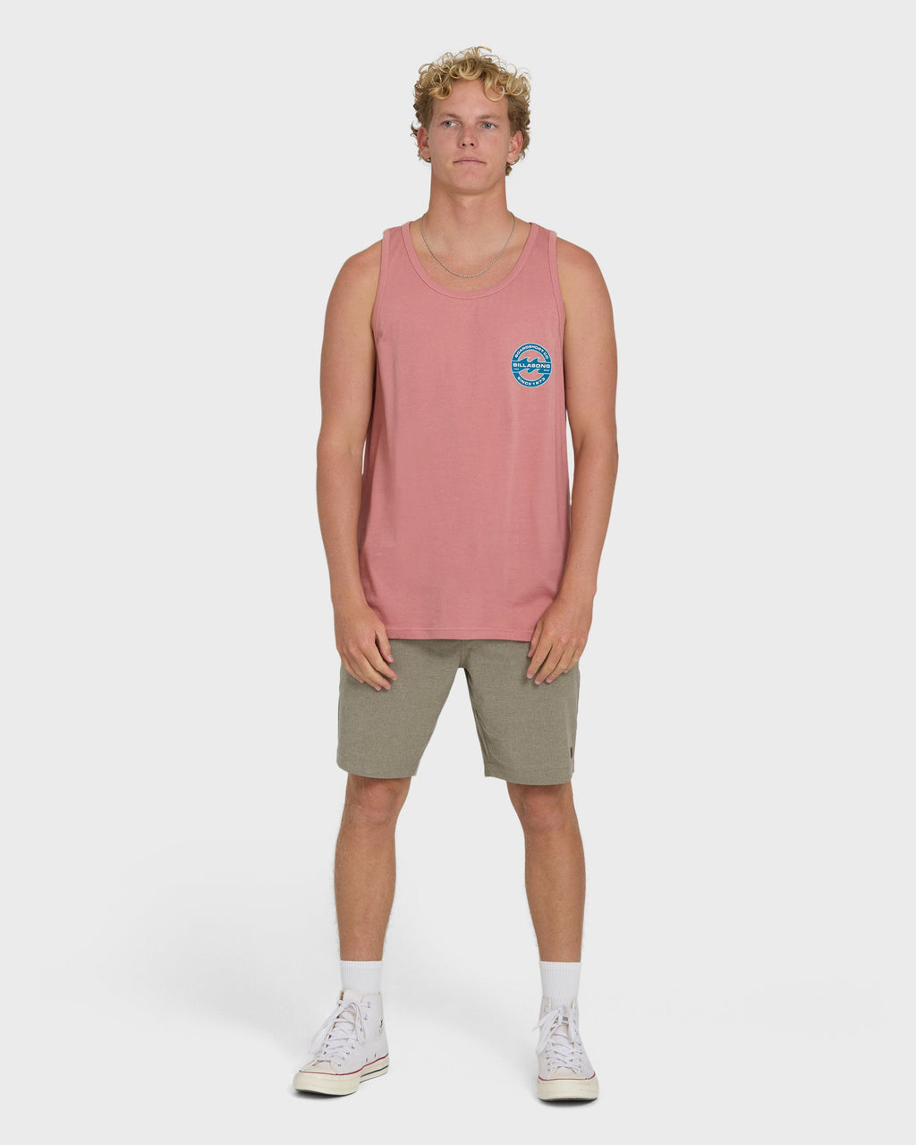Billabong Hollow Fill Premium Tank Top - Ash Rose