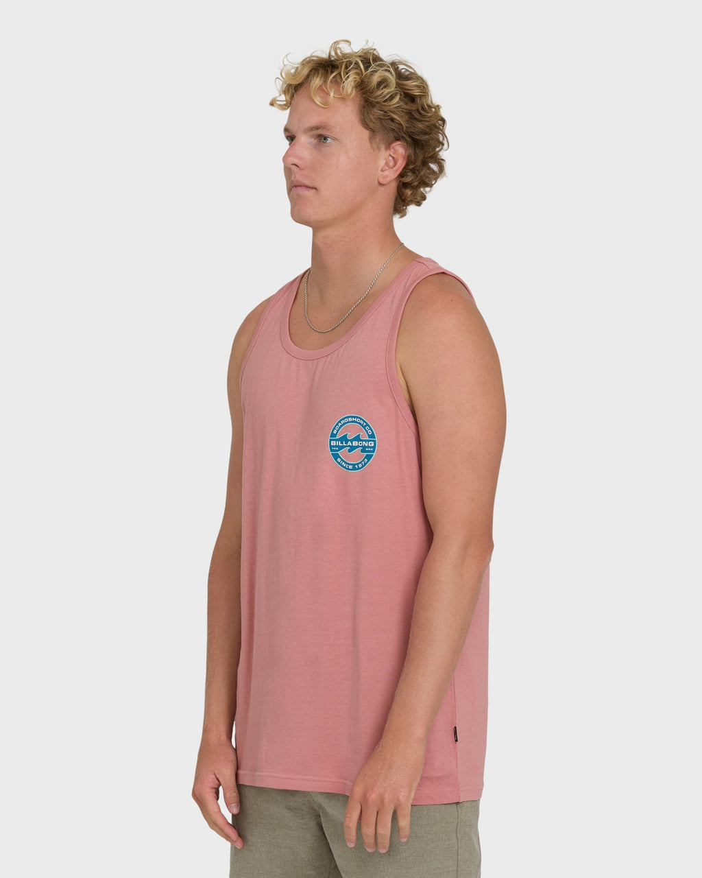 Billabong Hollow Fill Premium Tank Top - Ash Rose