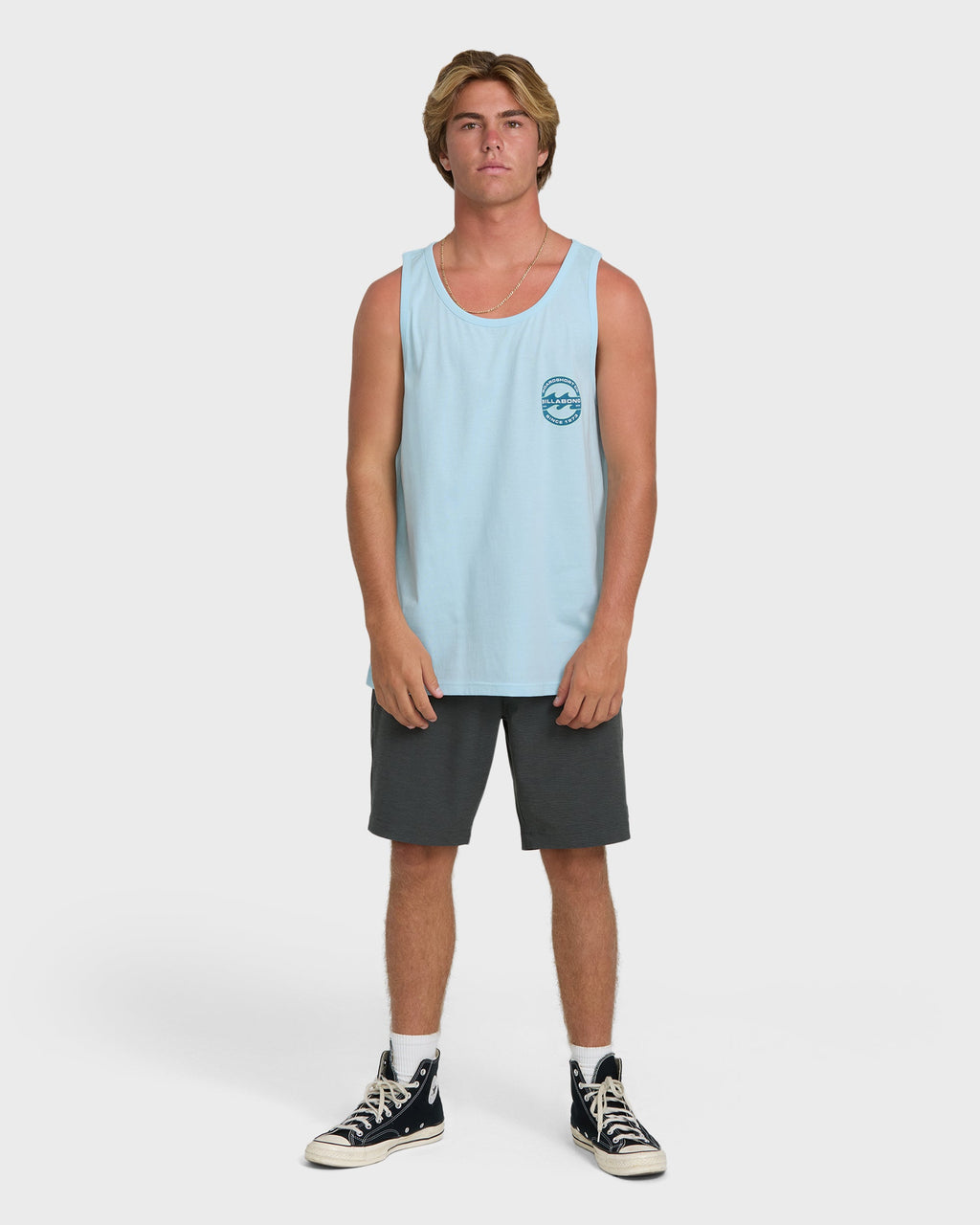 Billabong Hollow Fill Premium Tank Top - Coastal Blue