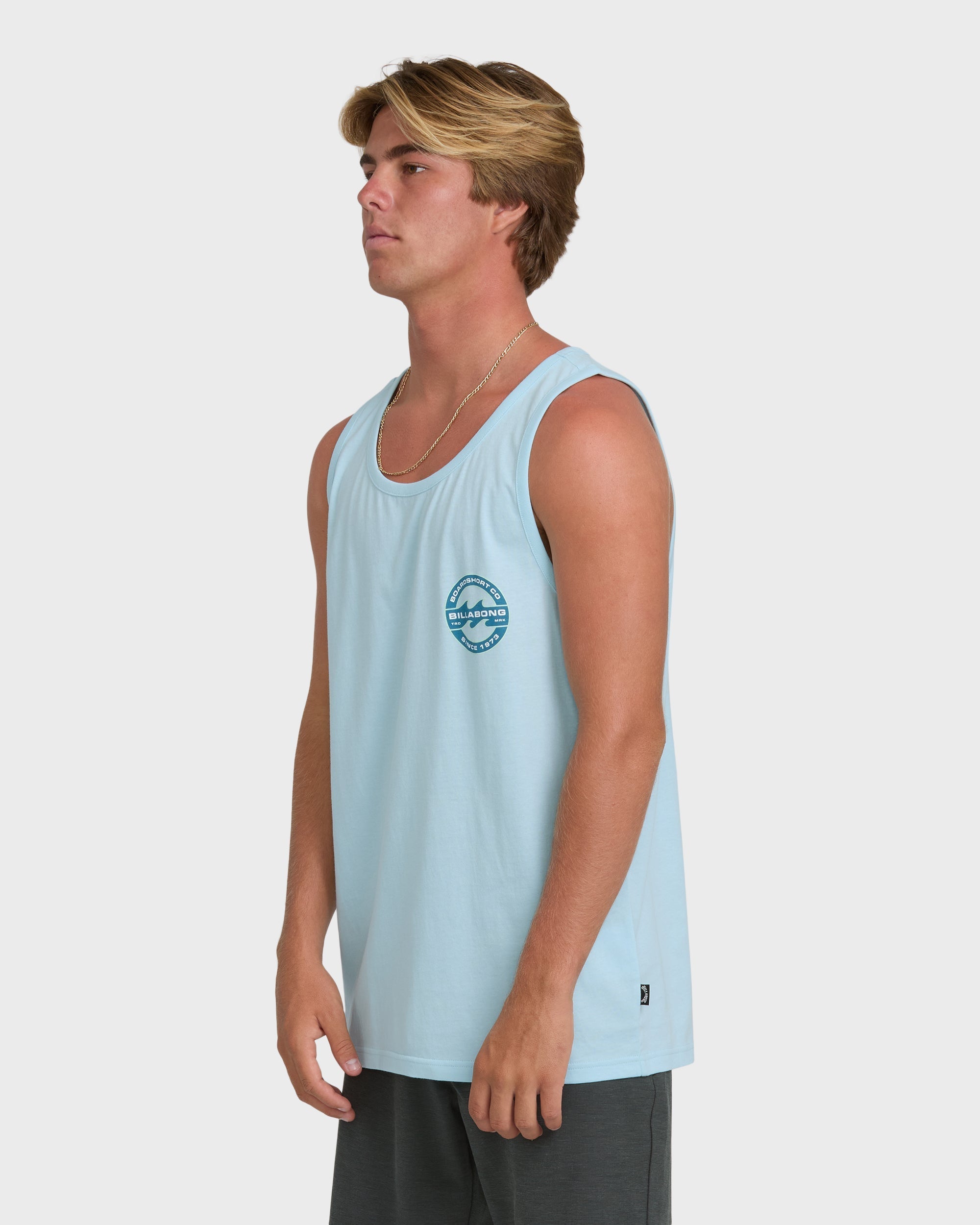 Billabong Hollow Fill Premium Tank Top - Coastal Blue