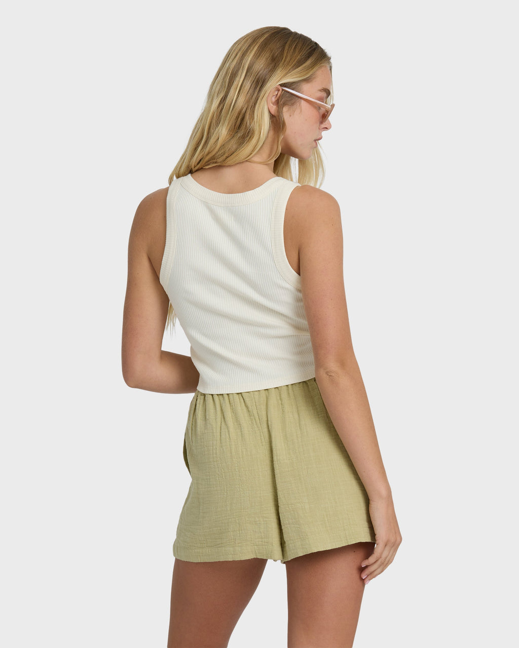 Billabong Rerun Tank Top - White Cap