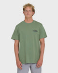 Billabong A/Div Arch Premium Short Sleeve Knit T-Shirt - Hedge Green