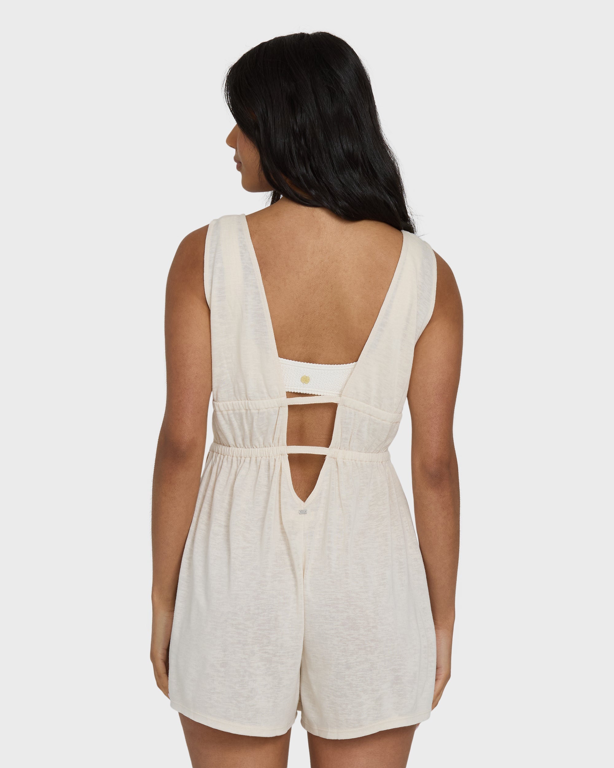 Billabong Golden Sun Romper - White Cap