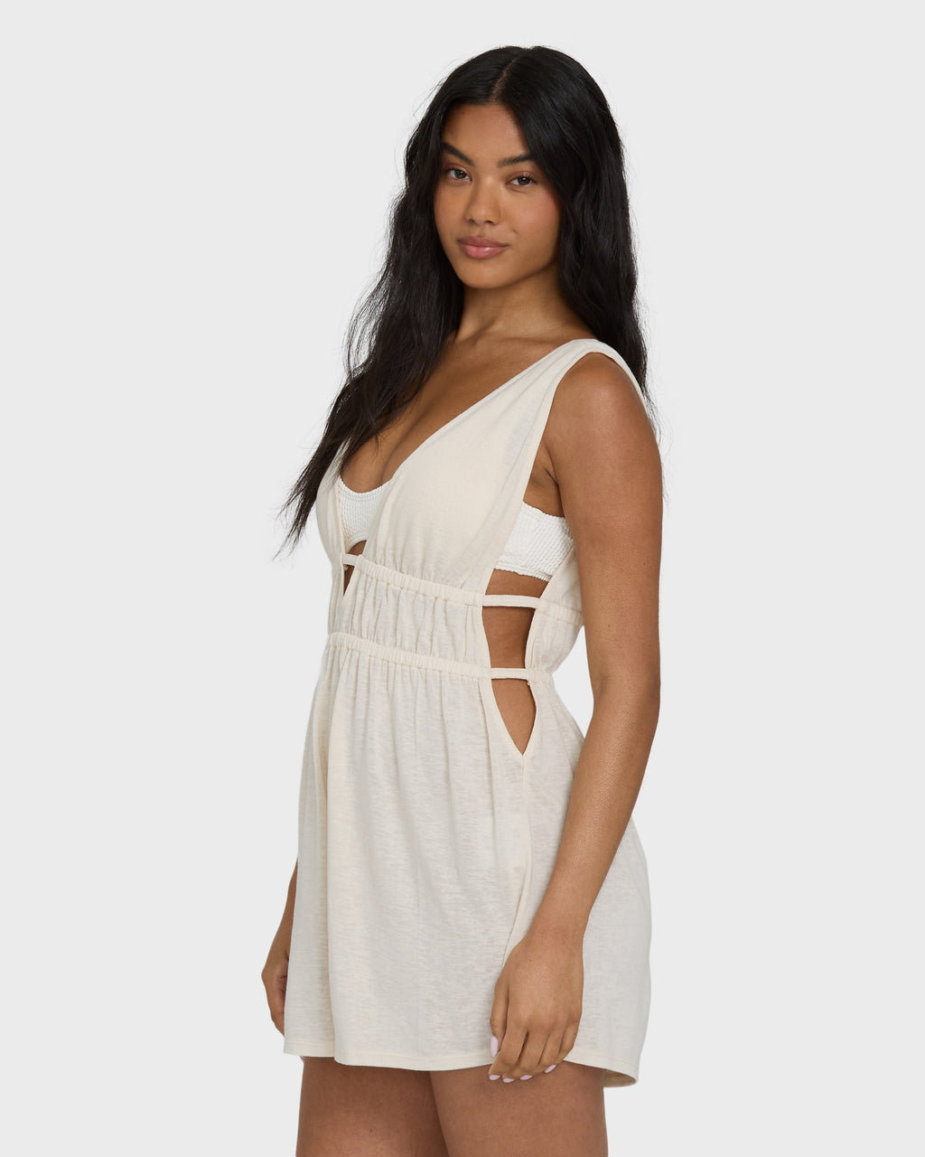 Billabong Golden Sun Romper - White Cap