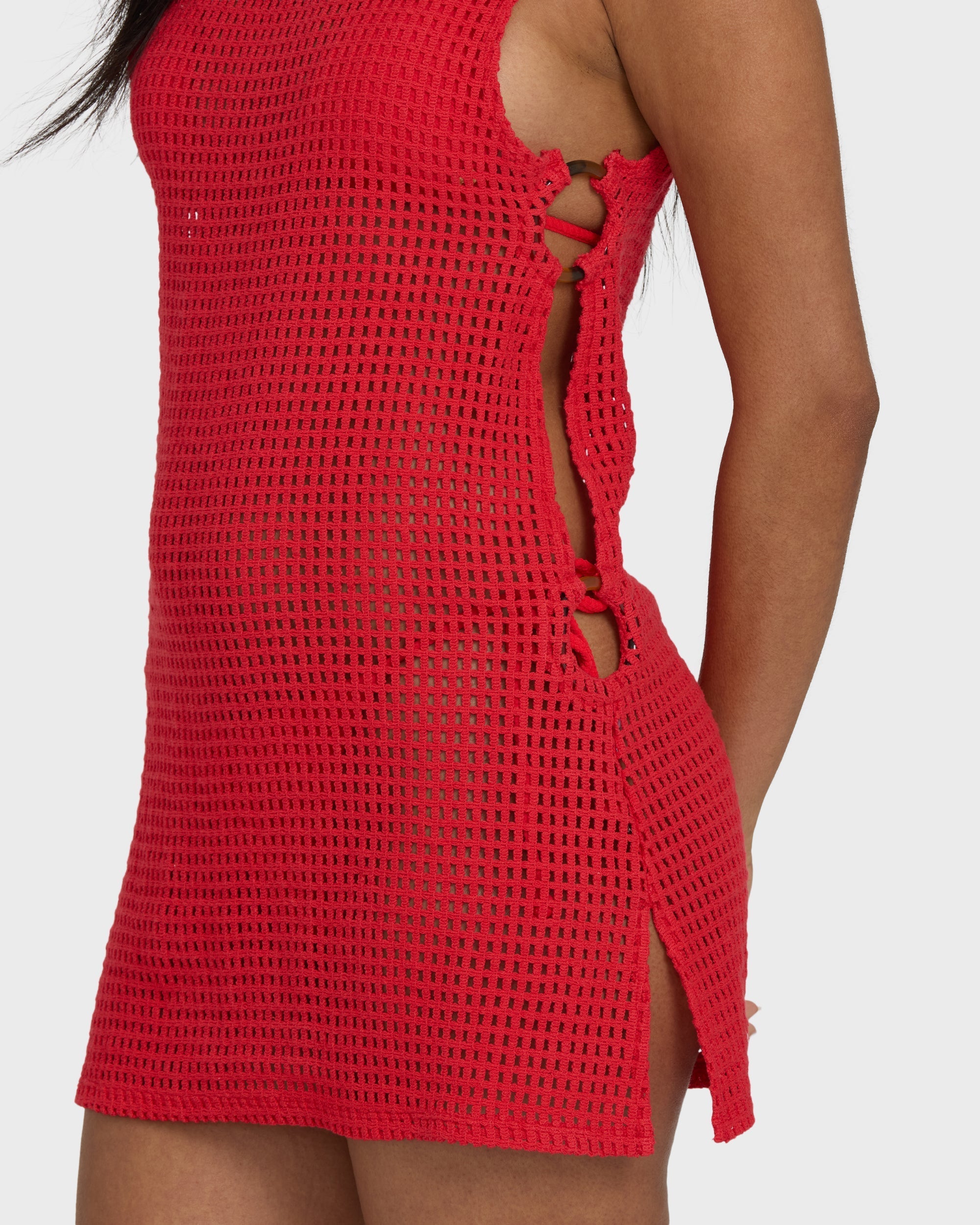 Billabong Rising Tides Cover-Up Dress - Fiesta Red