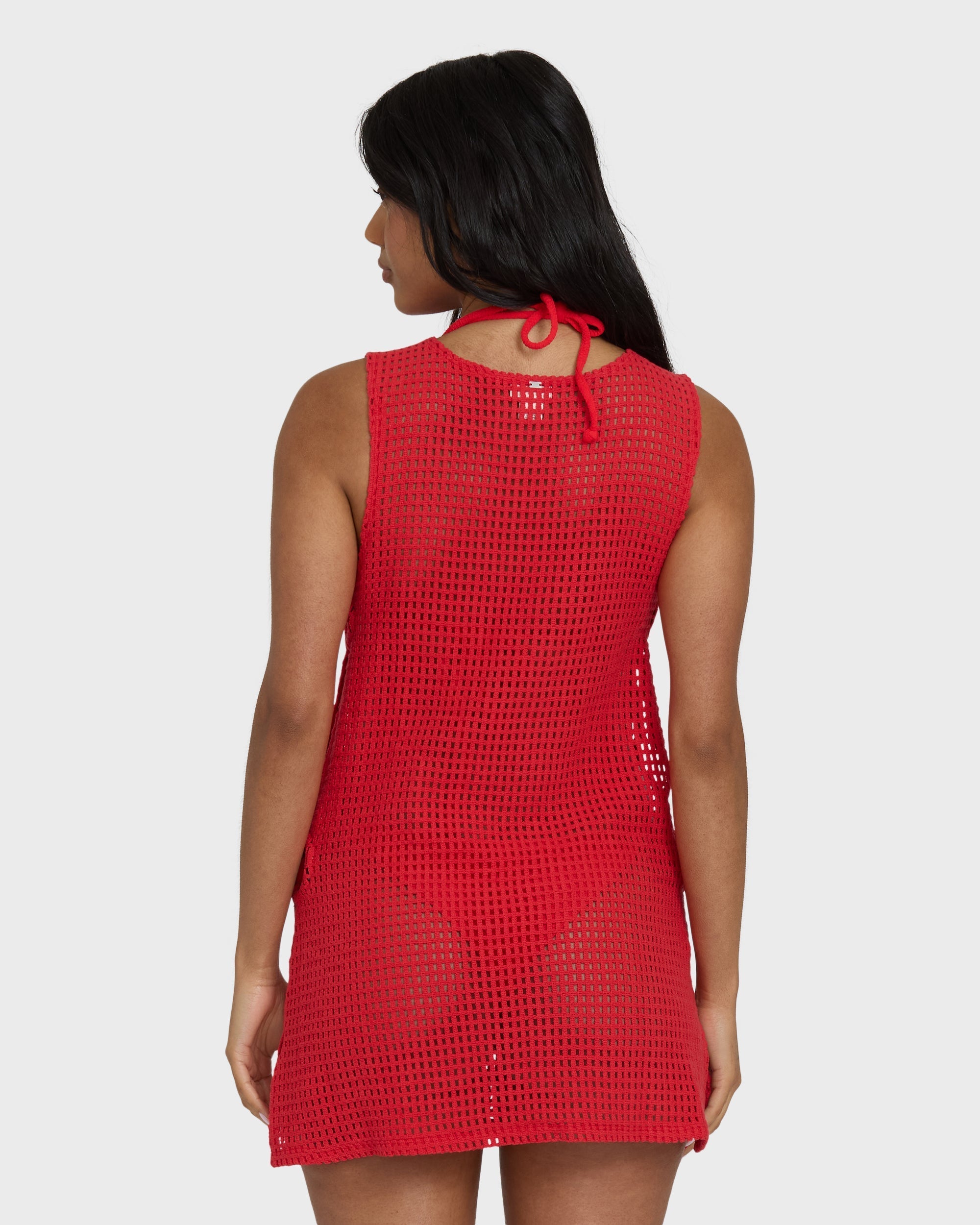 Billabong Rising Tides Cover-Up Dress - Fiesta Red