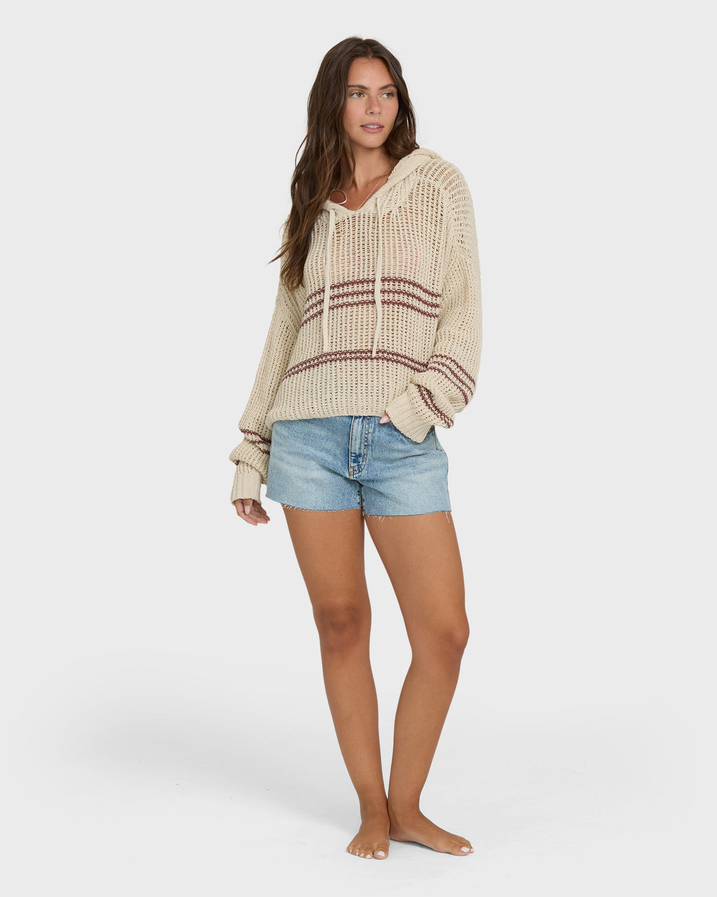 Billabong Dawn Pullover Hoodie - White Cap