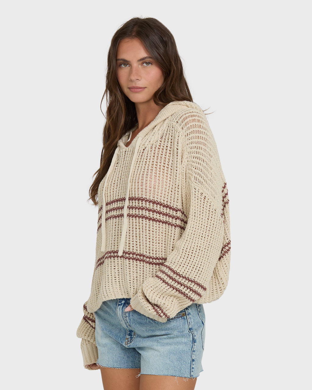 Billabong Dawn Pullover Hoodie - White Cap