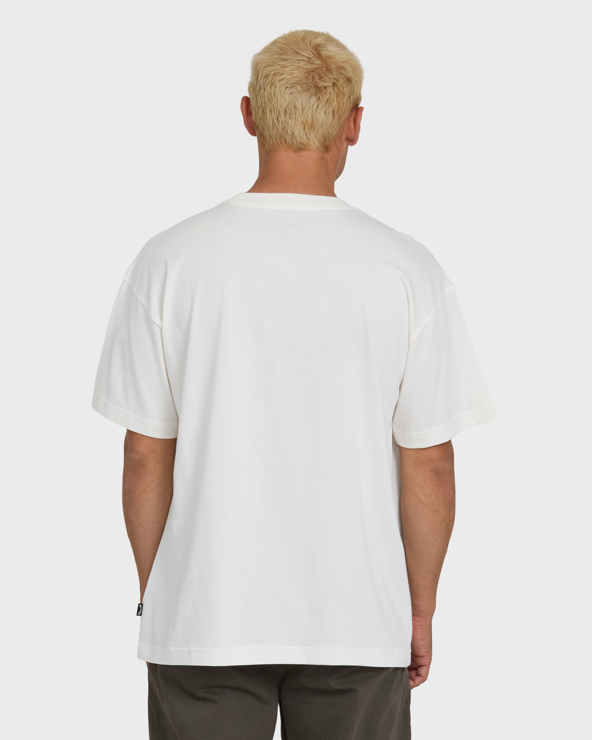 Billabong Bad Dog Cherub OG Knit Short Sleeve T-Shirt - Off White