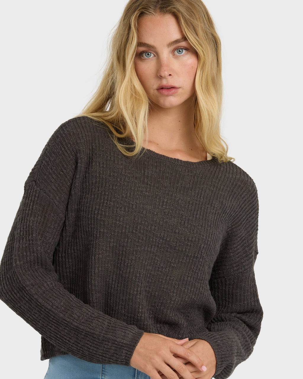 Billabong Daze Time Sweater - Black Sands