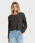 Billabong Daze Time Sweater - Black Sands