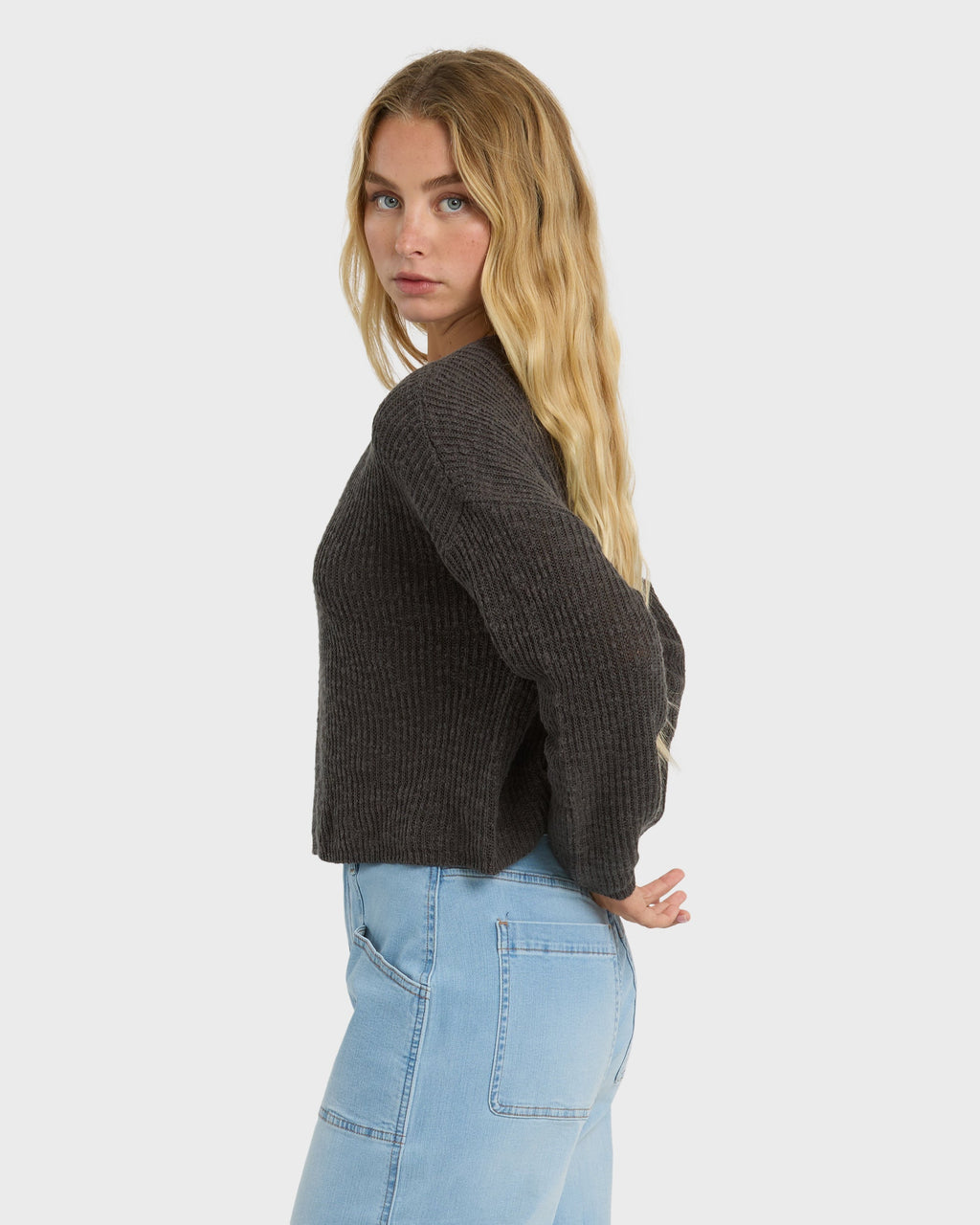 Billabong Daze Time Sweater - Black Sands